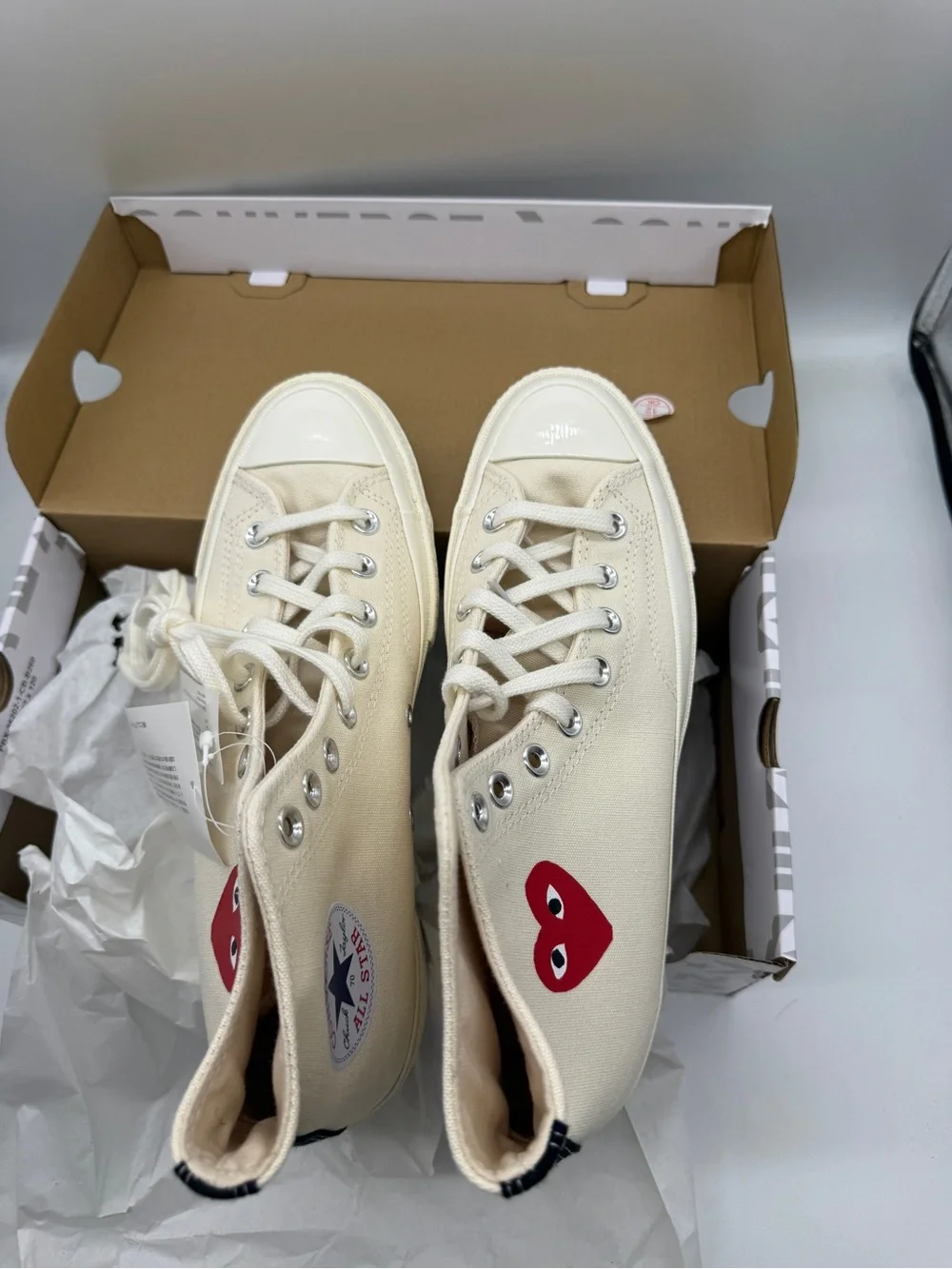 Comme des garçons play converse